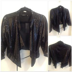 2/$100 & FREE shipping inc 🫶🏻Ark&Co. M Stunning Sequins Jkt